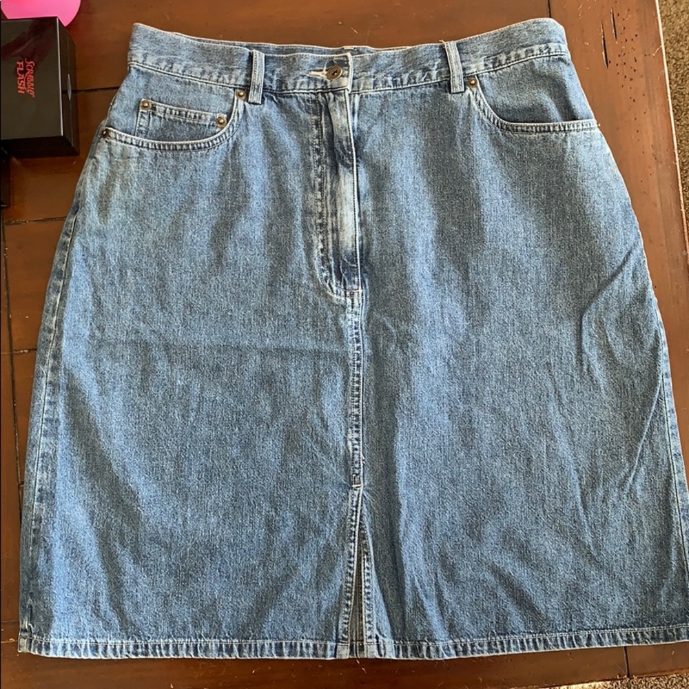 Jean Skirt